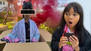 ฉันแต่งตัวเป็น 🗡️ ดาบพิฆาตอสูร | บริ้งค์ไบรท์