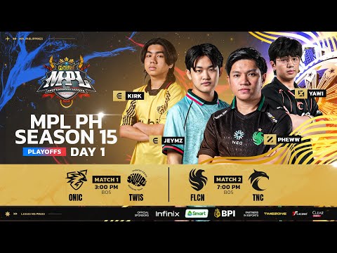 🔴 LIVE | MPL PH S15 | FILIPINO - Playoffs Day 1