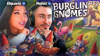 😱BURGLIN GNOMES IST ZU LUSTIG!..🤣 Zusammen Mit Repaz #2
