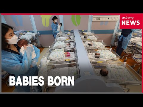 YouTube video thumbnail: South Korea's February Births Surge 13.6% to 22,898