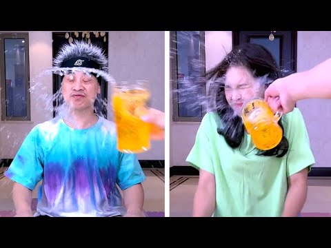 Family Games | Real Or Fake Water Cup Challenge! Be Careful#Funnyfamily #Partygames