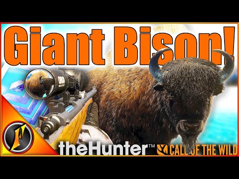 Our BIGGEST Animal EVER! | GIANT Diamond Wood Bison in Call of the Wild!