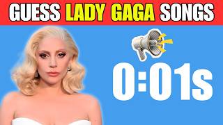Can You Guess the Lady Gaga Song in 1 SECOND? 🎵 | Ultimate Lady Gaga Quiz