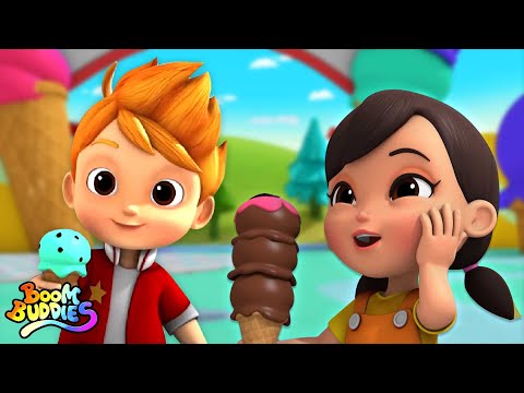 Boom Buddies اغنية الايس كريم و فيديو كارتون للأطفال