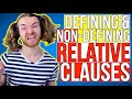 Defining vs Non-Defining Relative Clauses Explained