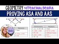 Proving Triangle Congruence with ASA and AAS