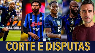 Corte de Wesley, Endrick vs Igor Thiago e o jogo contra o Egito 