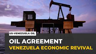 YouTube video thumbnail: US-Venezuela oil Agreement: Deal Could Help Revive Venezuela's Struggling Economy