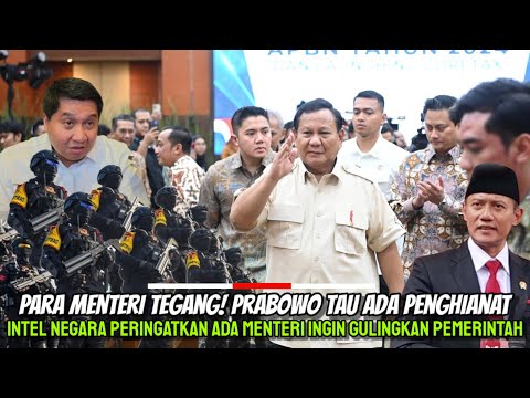 Wajah Para Menteri Langsung Tegang! Prabowo Sudah Tau Menteri Penghianat Yang Mau Gulingkan Prabowo!