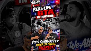 HPD Officers Hitched an Uber for a Police Chase… AND STILL LOST?! 🚗💨 #HPD #PoliceChase #Uber