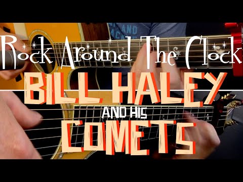 Rock Around The Clock (Bill Haley and his Comets) Fingerstyle  Guitarr