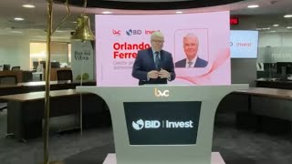 Orlando Ferreira, director general de Finanzas y Administración de BID Invest