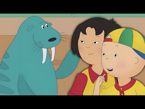 Caillou conoce a una morsa | Las Nuevas Aventuras de Caillou