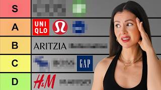 I Ranked The Top Clothing Brands (Best to Worst)