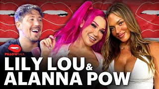 ALANNA POW & LILY LOU SHARE SPICY MOMENT ON PILLOW TALK