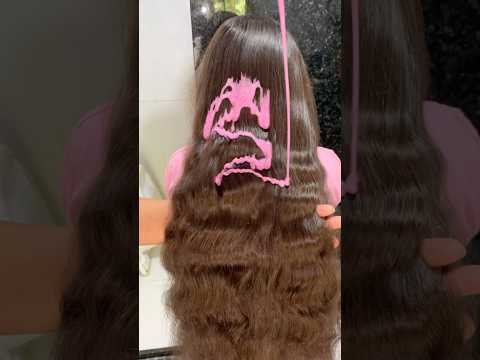 PASSEI SHAMPOO COM GLITTER NO CABELO DA MINHA SOBRINHA 😳✨💗 #glitter #shampoo #hair