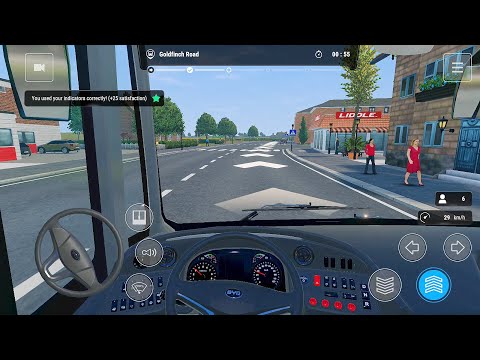 BYD Pure Electric Articulated Bus | Bus Simulator City Ride