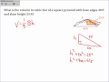 Exploring Volumes of Pyramids and Cones