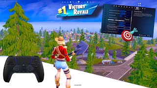Fortnite Ranked Reload | PS5 Controller Gameplay + BEST UPDATED CONTROLLER SETTINGS FOR 2026 🧩🎯