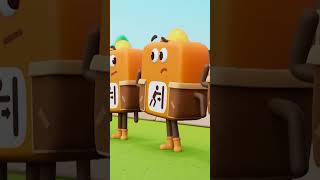 The Best Orange Characters - Rainbow Friends  | Learning Cartoons for Kids | Blocks Universe