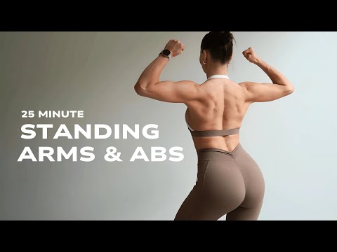 25 MIN STANDING UPPER BODY AND CORE STRENGTH WORKOUT- No Repeats