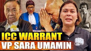 BREAKING: VP SARA MAY INAMIN NA! ICC WARRANT BATO DELA ROSA ES BERSAMIN IMPEACHMENT TRIAL UPDATE!