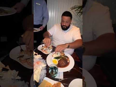 Hold On!!! DJ Khaled - Let me Eat #djkhaled #eating #eat #dinner #shorts