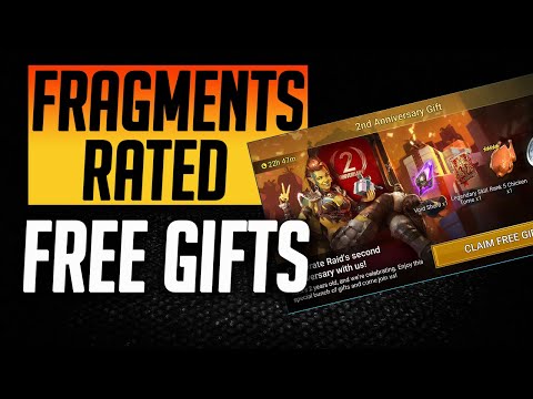 ANNIVERSARY GIFTS & FRAGMENT SUMMONS RANKED! | Raid: Shadow Legends