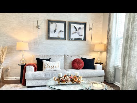 DECORATING MY HOME ON A BUDGET|LIVING ROOM, DINING ROOM, BEDROOM AND BATHROOM TUB AREA