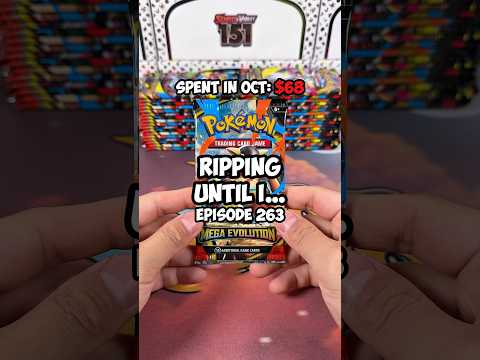 Episode 263 of Ripping Until I… Mega Evolution #pokemoncards