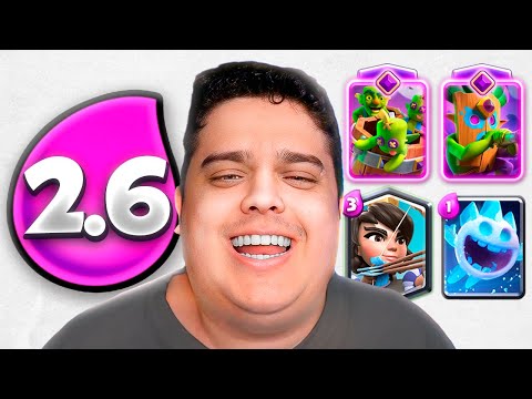 LOG BAIT 2.6 É O NOVO DECK TOP 1 DO MUNDO!