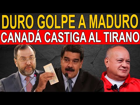 Golpe a Maduro, cayeron 5 capos de la dictadura en Canadá