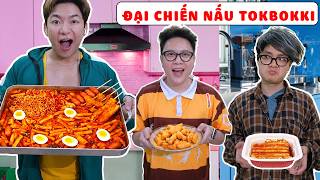 Đại Chiến Nấu Những Món Tokbokki Khác Nhau: Tokbokki Phô Mai, Thập Cẩm...