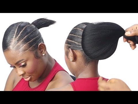 WOW 😲 THIS IS THE QUICKEST AND SIMPLE BRIDAL HAIRSTYLE FOR BLACK WOMEN