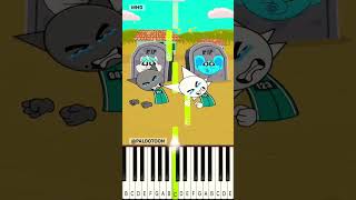 R.I.P CraftyCorn & Bubbaphant | Smiling Critters vs Squid Game @PADLOTOON - Piano Tutorial