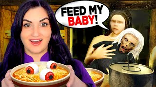 I Tried Working Nightshifts at a Noodle Kiosk ... But I Had To Feed My LITERAL NIGHTMARES