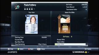 NHL 14 HUT | TJ Oshie Giveaway Results!