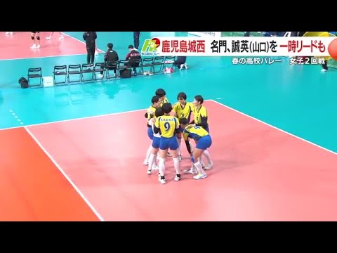 【春高バレー】女子鹿児島県代表・鹿児島城西 2回戦に挑む (26/01/07 18:32)