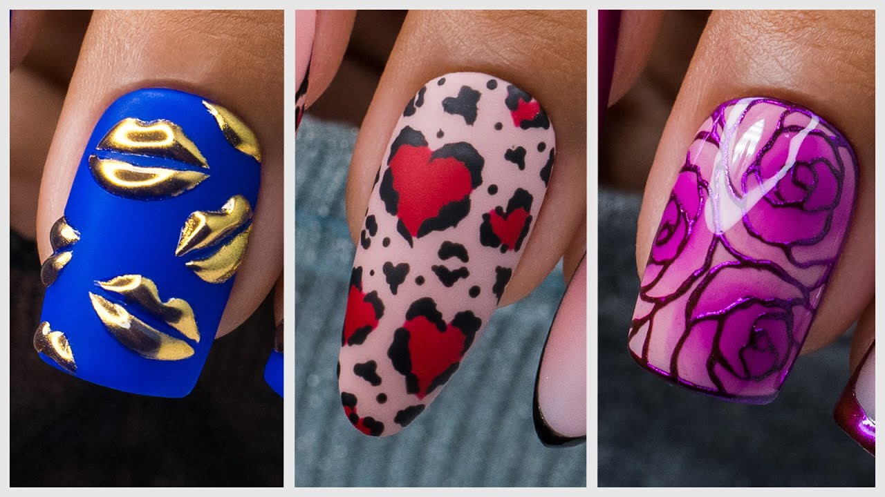 ❤️Valentines Nail Art Designs 2025 | Best Nail Art Tutorial Compilation