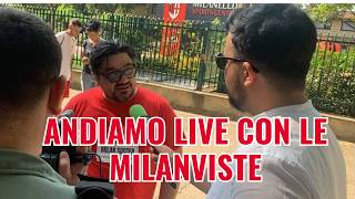 Pronti per la prima live delle Milanviste! Il progetto di Camillo
