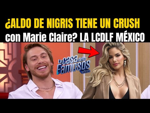¿Aldo De Nigris tiene un CRUSH con Marie Claire? Esto dijo y su abuela lo REGAÑÓ EN VIVO