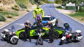 GTA 5 : HULK HELPED COPS TO CATCH VENOM [PART-2]