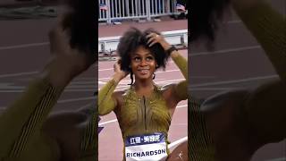 Sha’Carri AURA UNMATCHED 👑🔥 #shacarri #shacarririchardson #track #fyp #viral