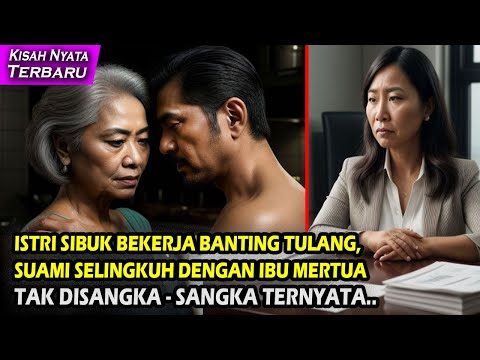 KISAH NYATA SEORANG SUAMI SELINGKUH DENGAN IBU MERTUA SAAT ISTRI SIBUK KERJA