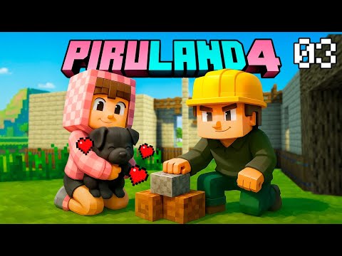 Comenzamos a Construir la Finquita Bonita y Consigo un Tito 🐾🔥 Cap 3 Piruland 4 Sandra Cires Play