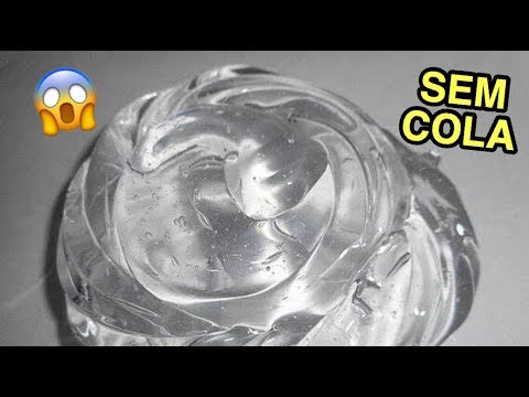 CLEAR SLIME SÓ COM 2 INGREDIENTES!