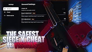 Using THE SAFEST SIEGE X CHEAT in CHAMP #1 | R6 Cheats | visuals.gg | Rainbow Six Siege