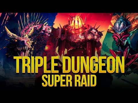 🚨 TRIPLE DUNGEON SUPER RAID  🚨 - PLARIUM NEWS [22nd Nov 2021] | Raid Shadow Legends