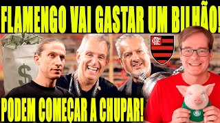 FLAMENGO VAI GASTAR UM BILHÃO EM 2026! PODEM COMEÇAR A CHUPAR! LIVE RAIZ!