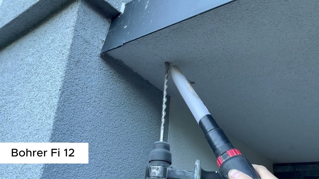 Offene Markise Deckenmontage